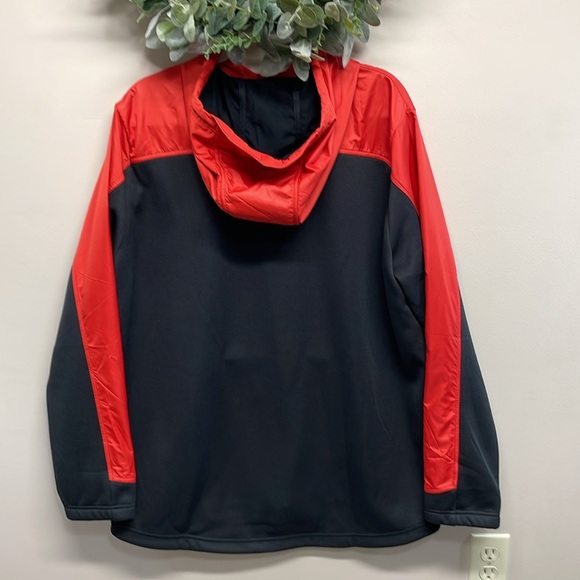 NWOT Under Armour ColdGear Full Zip Hooded Jacket Loose Fit Style 1347285 XL - Picture 2 of 16